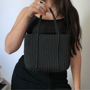 Nine West woven handbag
